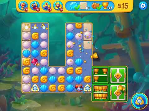 Fishdom level 7950 no boosters フィッシュダム ノーマル [Friend's]