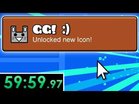 I Speedran Geometry Dash Achievements...