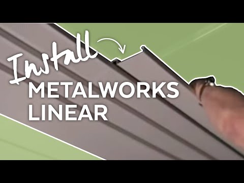 84 C Metal Linear Ceiling