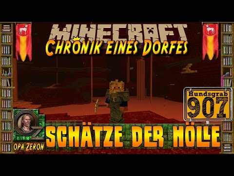 Minecraft #907-Chronik eines Dorfes- Schätze der Hölle [HD+Deutsch]