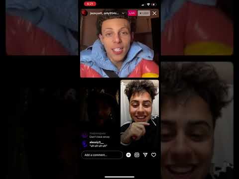 J wavy Instagram live with 954enzo and Greenhatguy and toxiicfairy part 1