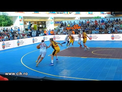 Italy - Serbia: 16-18 ~ 3x3 EuroTour Romania 2016 - Women's Basketball