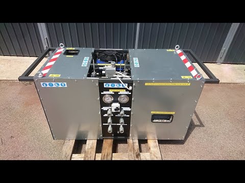 KÚTFÚRÓ TÁPEGYSÉG BERENDEZÉS HIDRAULIKUS EGYSÉG