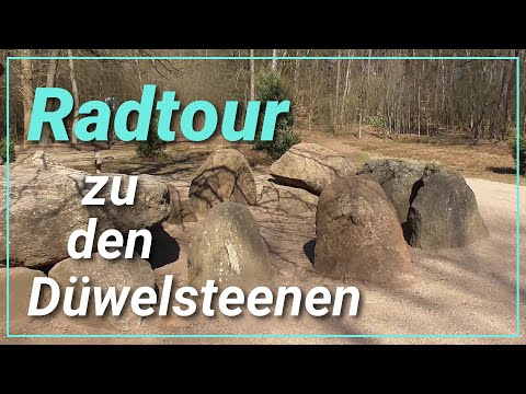Radtour im Münsterland zu den Düwelsteenen