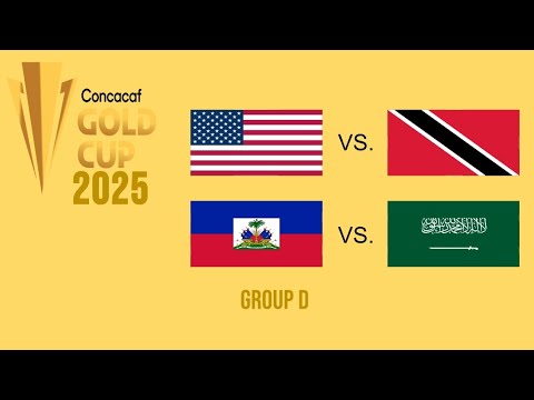 CONCACAF Gold Cup 2025: Group D Matchday 1 of 3 Simulation in Marble Soccer