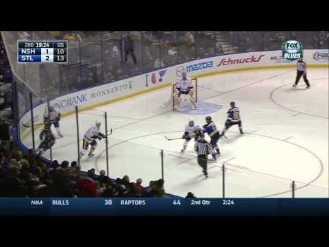 Game #237 Nashville Predators @ St  Louis Blues 3-4 Highlights (13.11.2014)