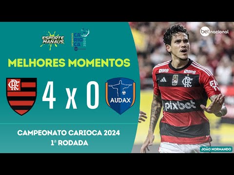 Flamengo 4x0 Audax Rio