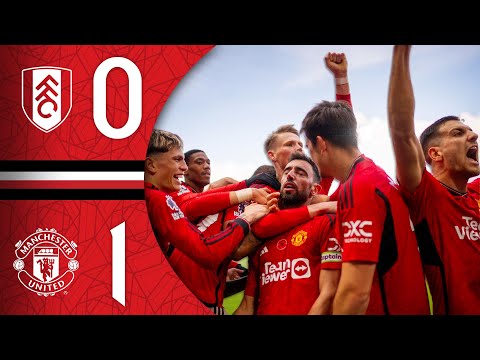 BRUNO, BRUNO, BRUNO 🎶 | Fulham 0-1 Man Utd | Highlights