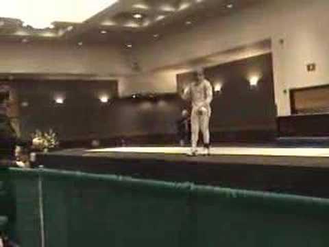 Tuscon - GOLD - Olympic Fencer Lee vs. Olympic Fencer Rogers 2