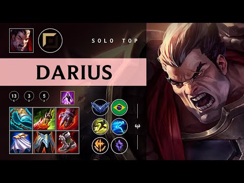Darius Top vs Yasuo - BR Diamond Patch 26.01