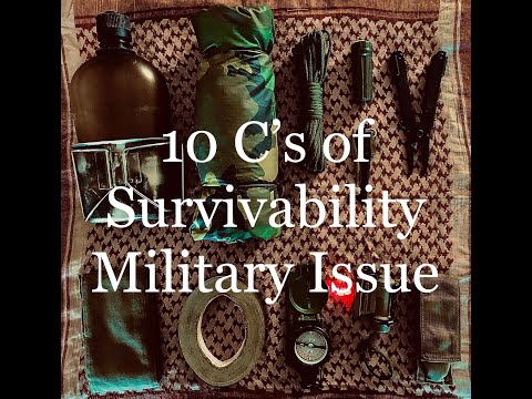 10 C's of Survivability Military Issue