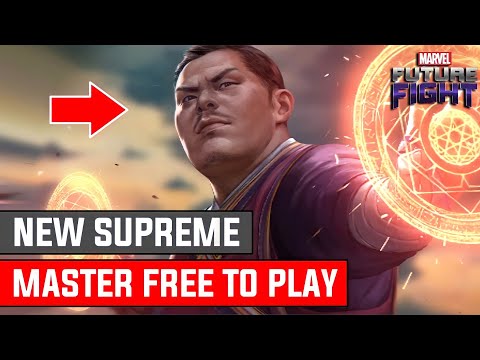 More Than Support In PVE !!! Master F2P Uniform Wong T3 0% Pierce - Marvel Future Fight