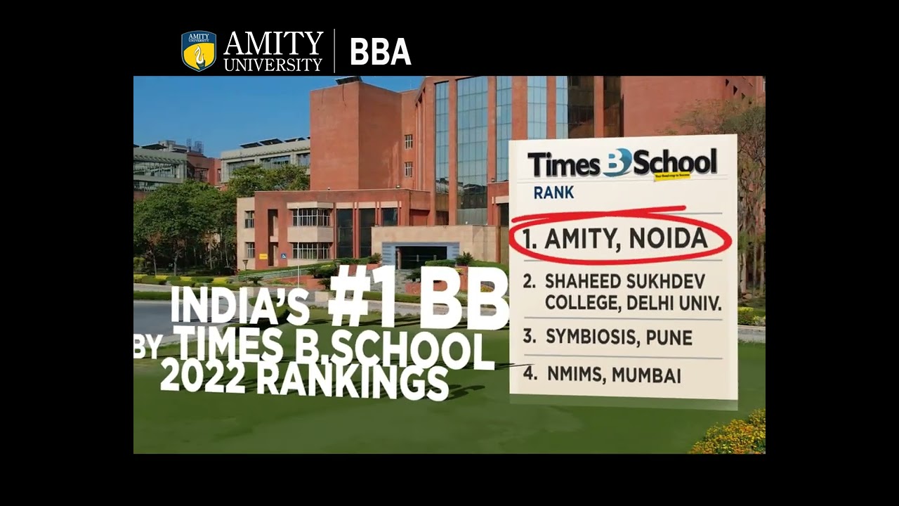 India’s #1 BBA Program – Ranked by Times B-School 2022