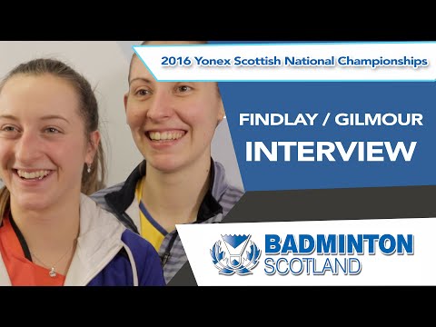 Interview: Rebekka Findlay and Kirsty Gilmour on their Women's Doubles win.