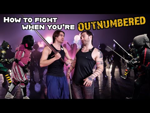 How to win a Sword Fight when Outnumbered!
