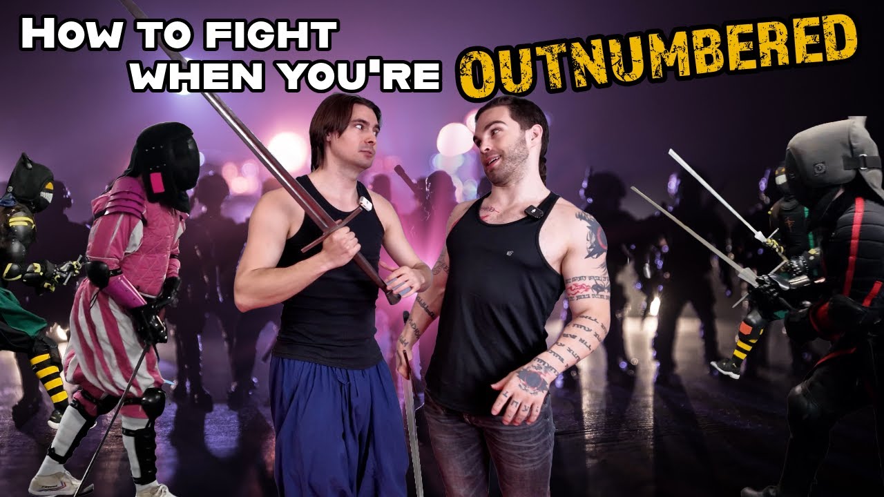 How to win a Sword Fight when Outnumbered!