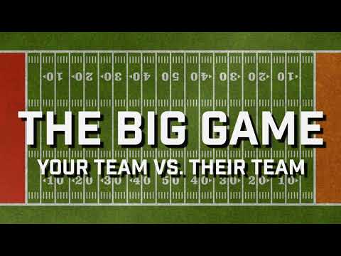 Football Field Title Motion Graphics Template