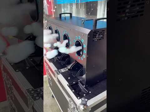 Amazing 4 Head Smoke Bubble Machine  Fog + Bubbles in One!