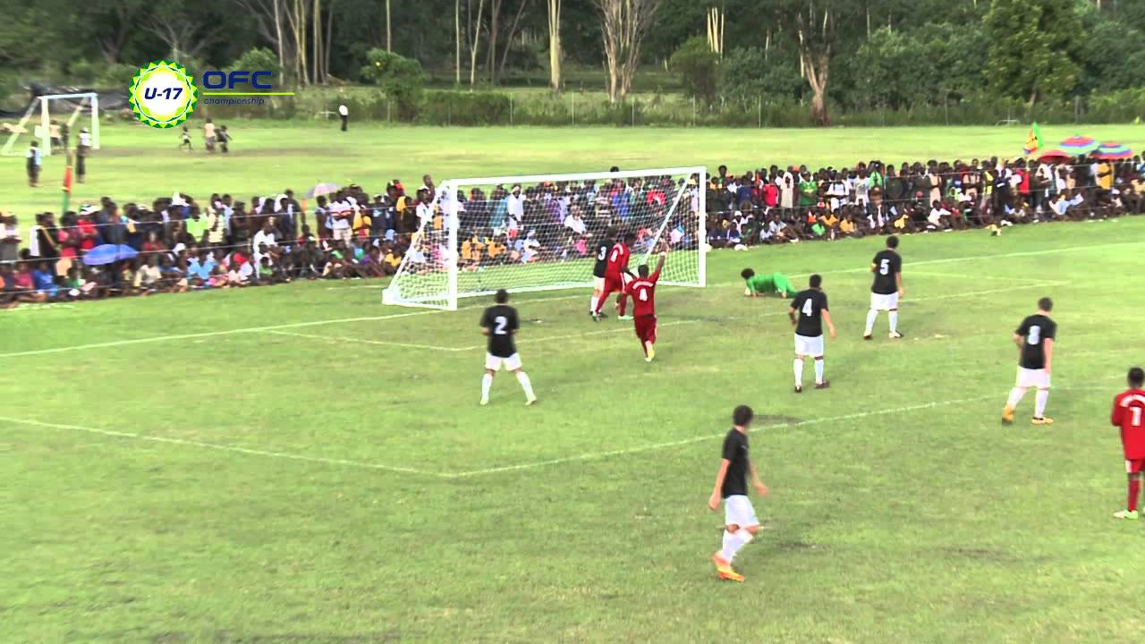2013 OFC U-17 Championship / Day 2 / New Caledonia vs New Zealand Highlights