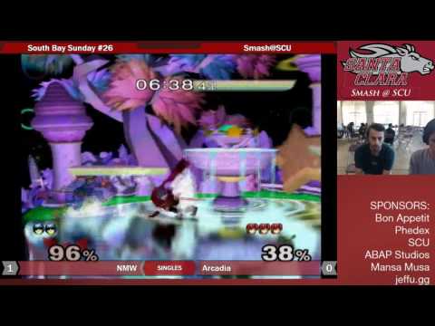 SSBS#26 - NMW vs. Arcadia - Melee Singles
