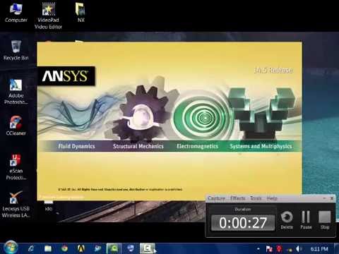 Ansys Workbench 2016 Tutorial || Ansys Easy Learning Tutorial