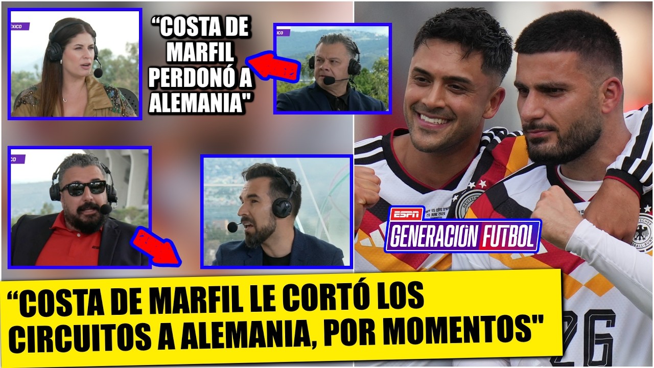 ALEMANIA NO SE RINDIÓ, remontó a COSTA DE MARFIL. Tiene recursos para llegar a FINAL | Generación F