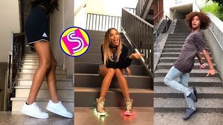 New Stair Shuffle Dance Challenge Musically Compil