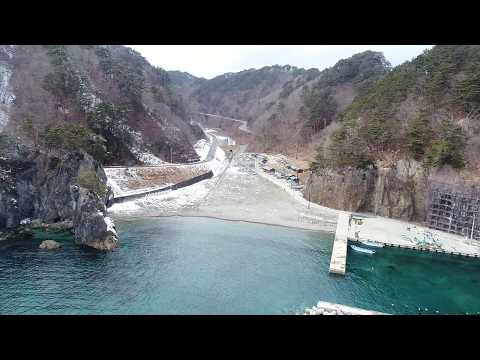 【田野畑村】冬の机浜