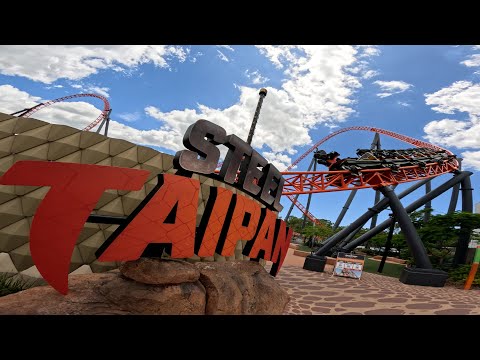 Steel Taipan - POV - Dreamworld - MACK Rides - Launch Coaster