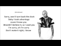 SORRY Rick Ross Feat Chris Brown LYRICS