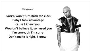 SORRY - Rick Ross feat. Chris Brown LYRICS