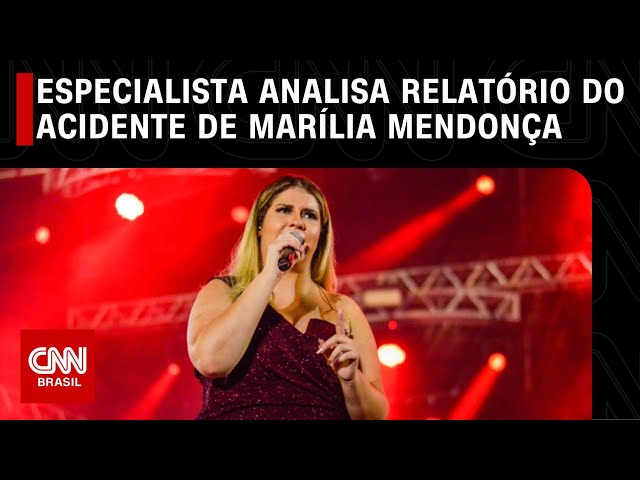 Especialista analisa informações apontadas no relatório do acidente de Marília Mendonça | LIVE CNN