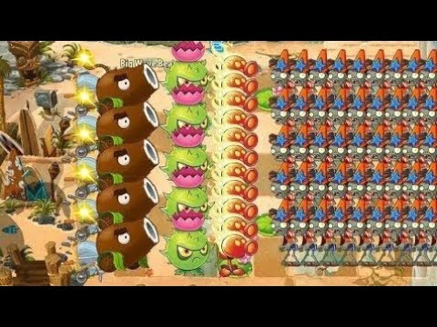 Random 16 Team 3 Plants Battlez - Who WillWin? - PvZ 2 Team Plant vs Team Plant
