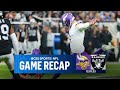 Vikings TOP Raiders with FG in FINAL 2 minutes | Game Recap | CBS Sports