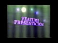 JUATF Rare Feature Presentation Blue Format Screen THX Walt Disney Pictures In G Major 292