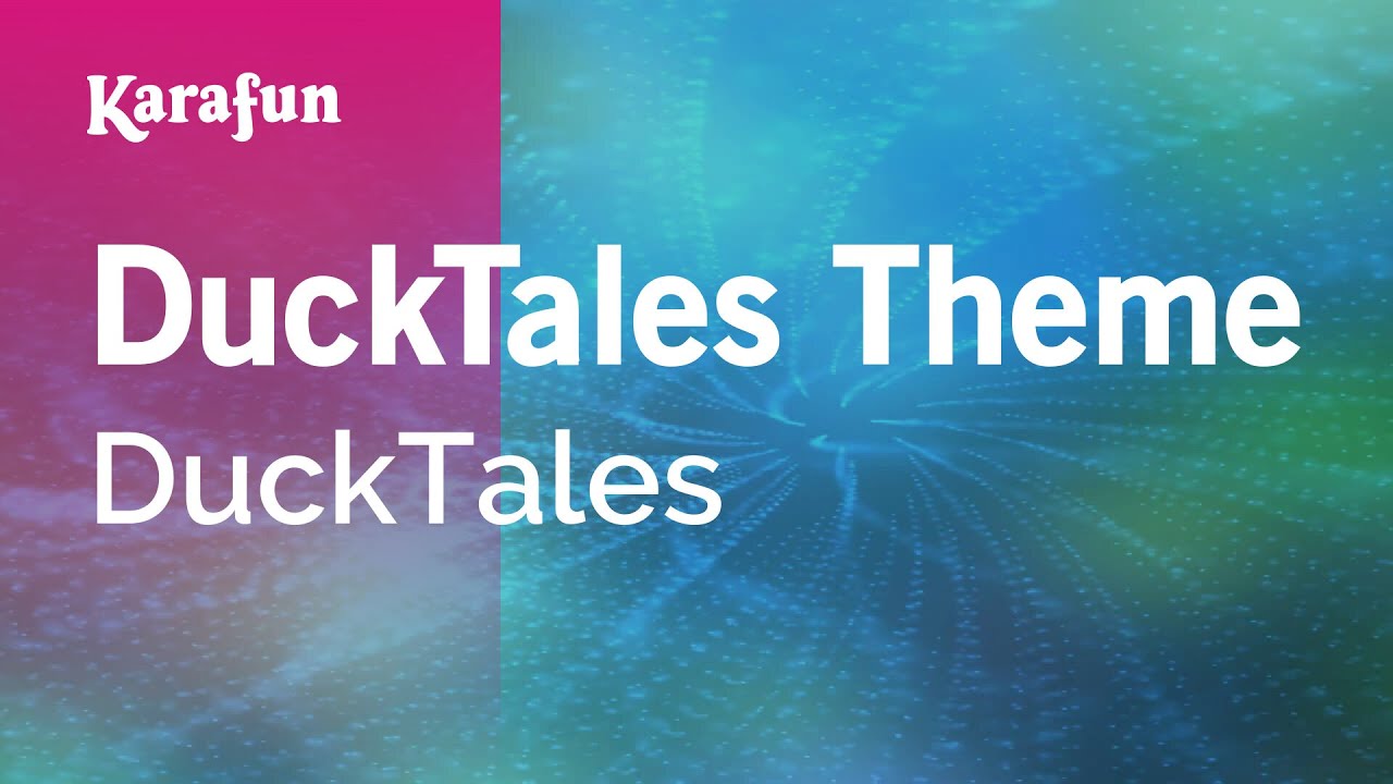 DuckTales Theme - DuckTales | Karaoke Version | KaraFun