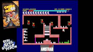 Amstrad CPC Games 👾 - Caves of Doom 😱