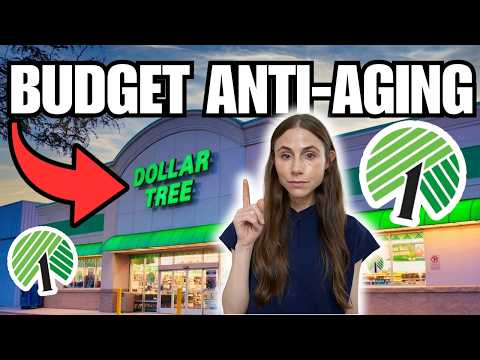 Dermatologist Shops Dollar Tree Skincare | Budget Anti-Aging Routine