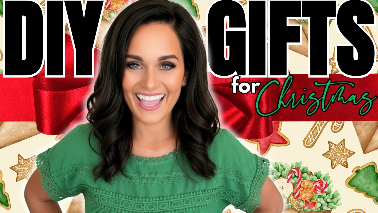 25 EASY DIY Christmas Gifts You'll Want to Keep!