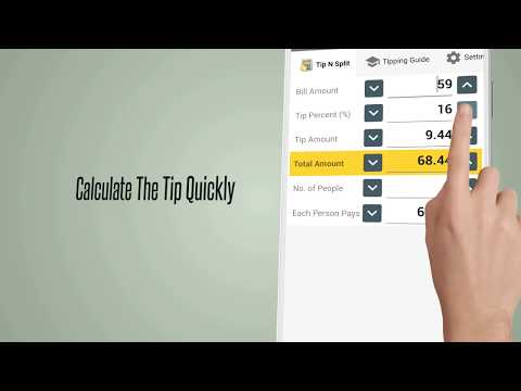 Tip N Split Tip Calculator video
