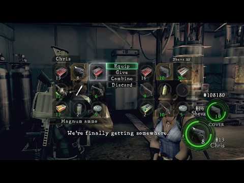 20. Resident Evil 5 Walkthrough - Professional Difficulty - Chapter 5-1 Underground Garden