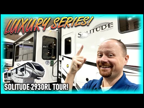 Only 34ft Luxury RV!! 2022 Solitude 2930RL Fifth Wheel by Grand Design RV