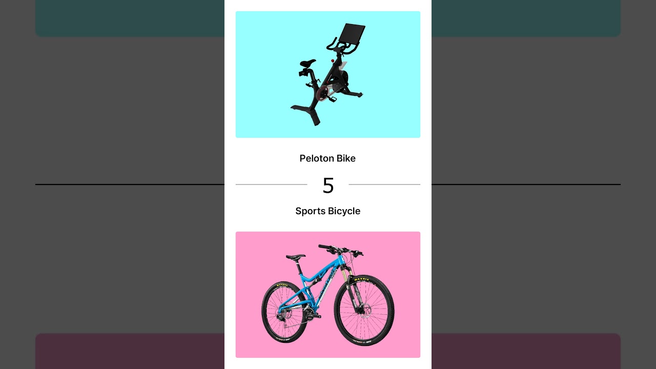 Peloton Bike VS Sports Bicycle