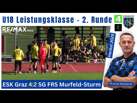 🔷 U18 L ⚽️ ESK Graz 🆚 SG FSR Murfeld / Sturm Graz vom 06.09.2025