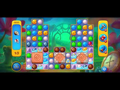 Fishdom level 9835 no boosters フィッシュダム ノーマル