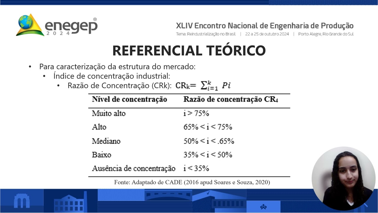 Apresentação vídeo pôster - ENEGEP 2024 - Giovanna Mothe