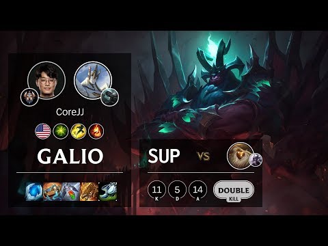 Galio Support vs Bard - NA Challenger Patch 10.3