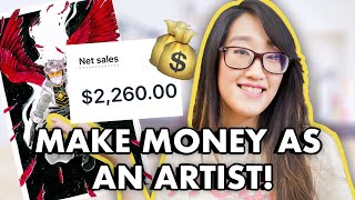 How to SELL ART COMMISSIONS ONLINE for BEGINNERS 2022 l How To Make Money As An Artist