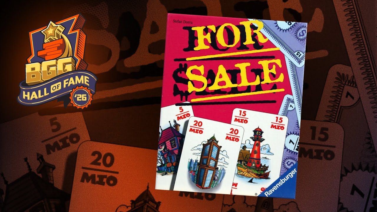 For Sale: 2026 BoardGameGeek Hall of Fame Inductee