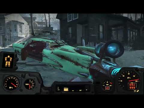 Fallout 4 Modded, Zombie World gameplay pt53  Forest Grove Marsh